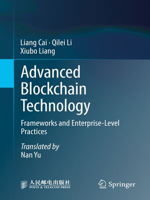cover image of Advanced Blockchain Technology